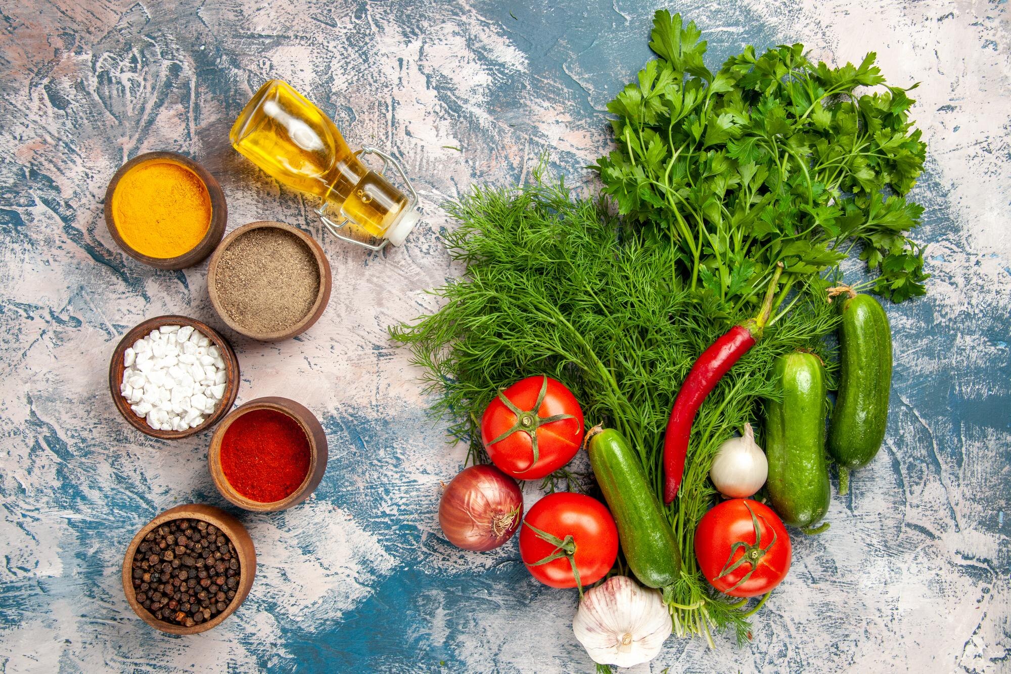 Ingredientes naturales y frescos